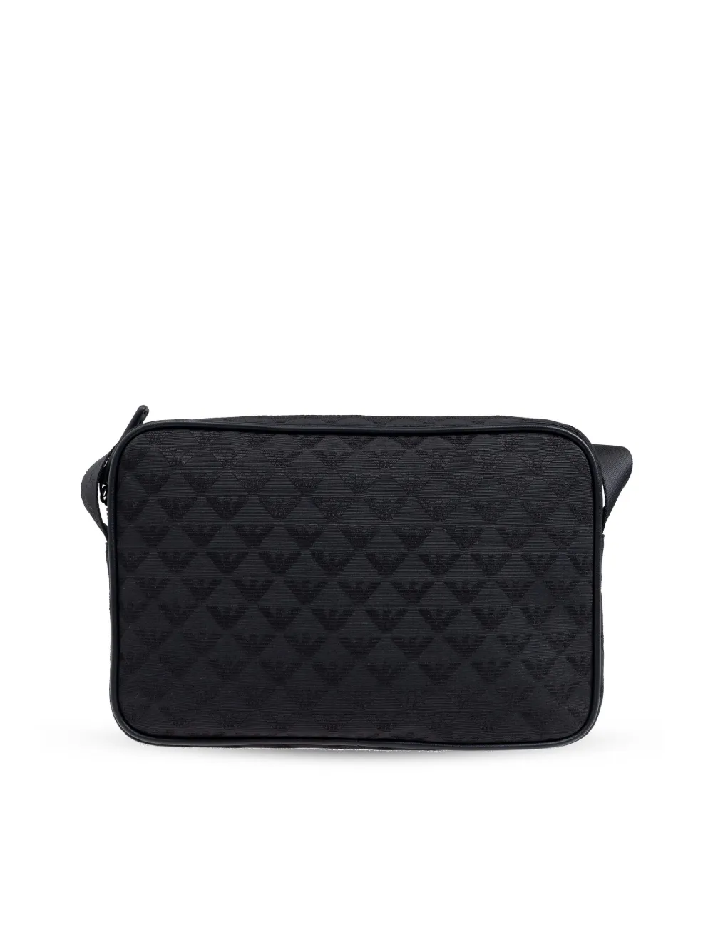 Emporio Armani Schoudertas met logo-jacquard Zwart