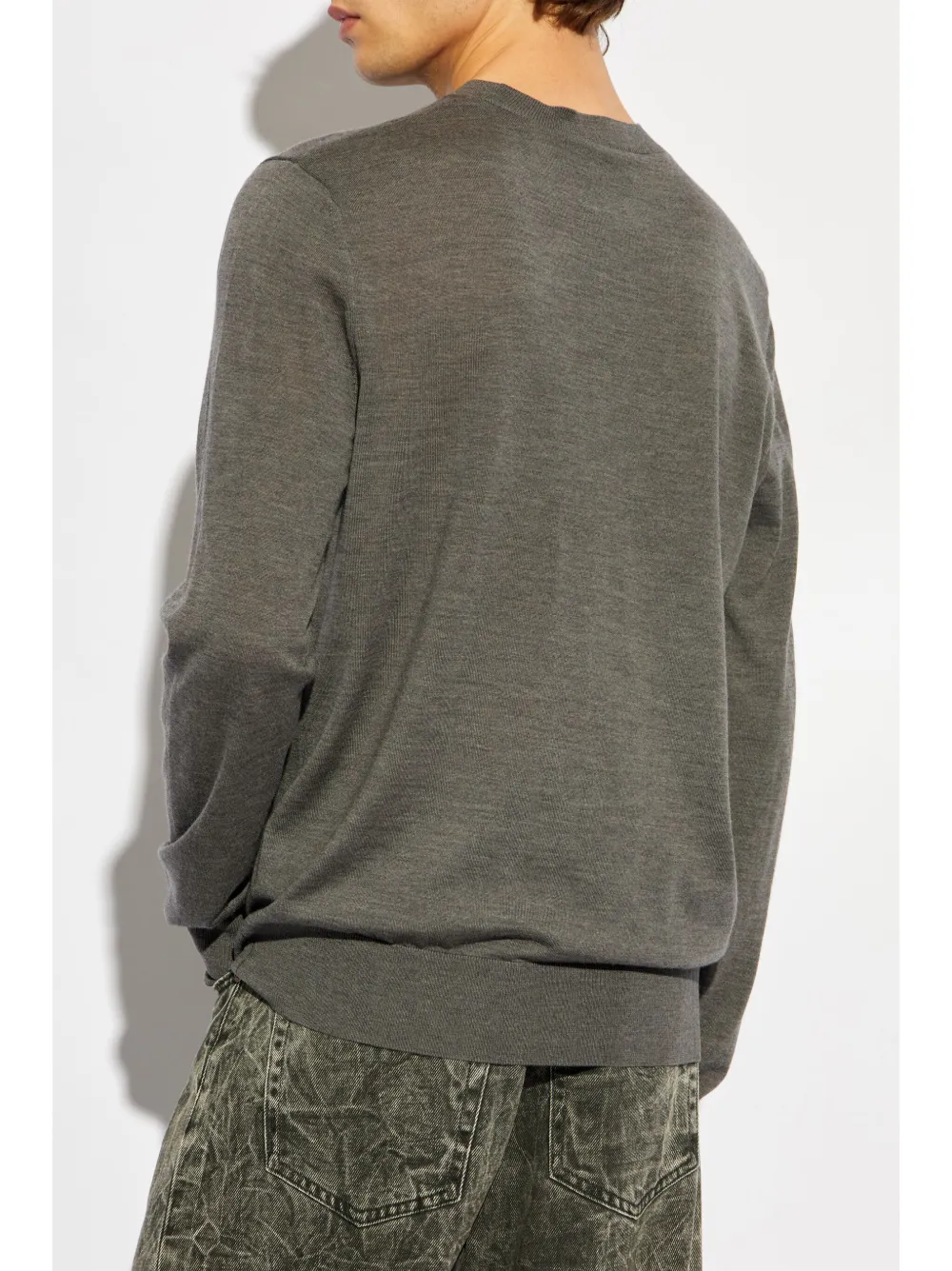 DSQUARED2 Trui met geborduurd logo Grijs