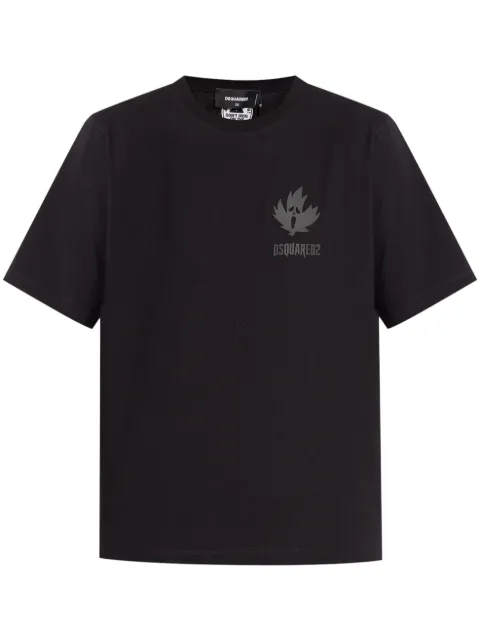 DSQUARED2 Horror Maple Leaf T-shirt Women