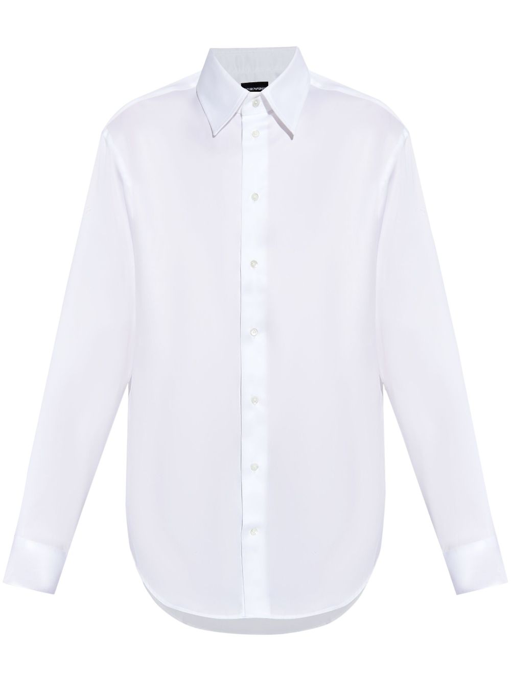 Emporio Armani long-sleeve poplin shirt Men