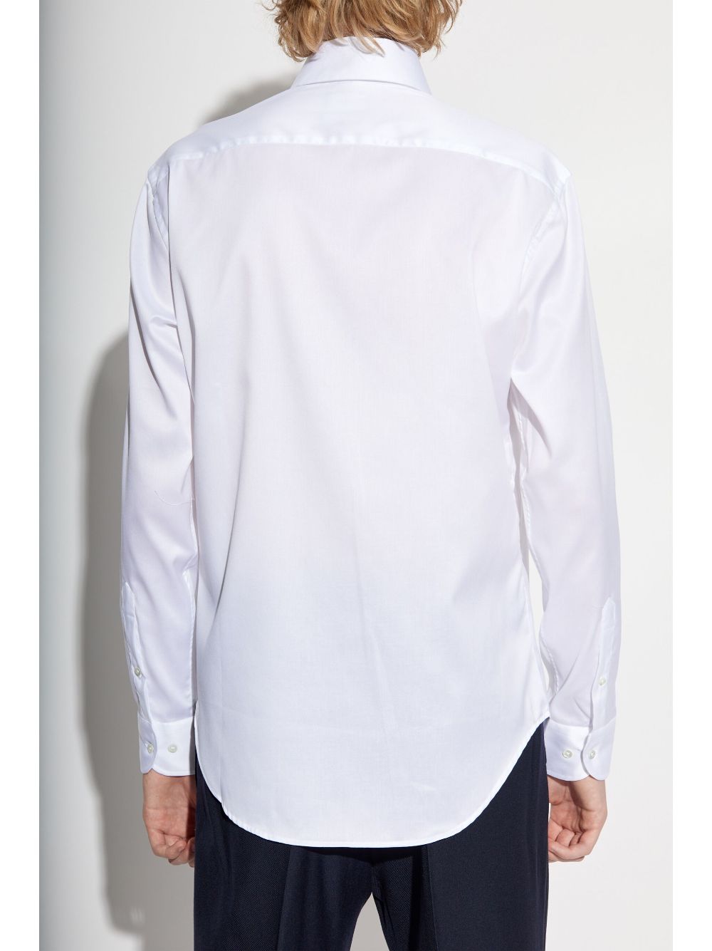 Emporio Armani long-sleeve poplin shirt Men