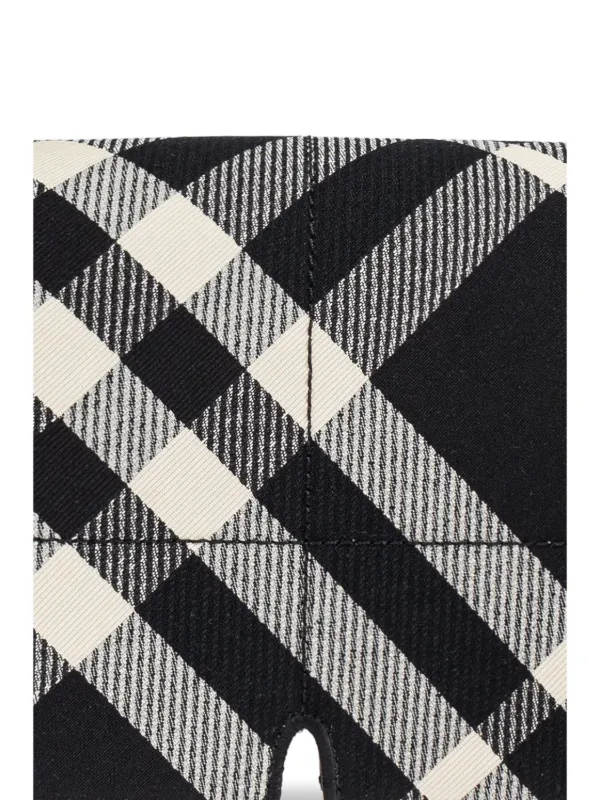 BURBERRY 手袋 M/L 黒/白