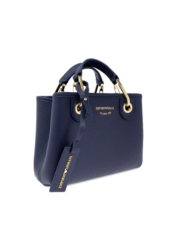 Emporio Armani MyEA Tote Bag Blue FARFETCH IL