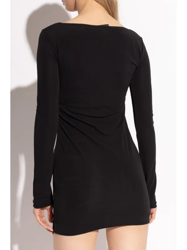 ワンピース DSQUARED2 Woman Dress Black S80CT0026S23009 980 Dsquared2 Black Beaded Shift Dress Size S | Shop from Crisis