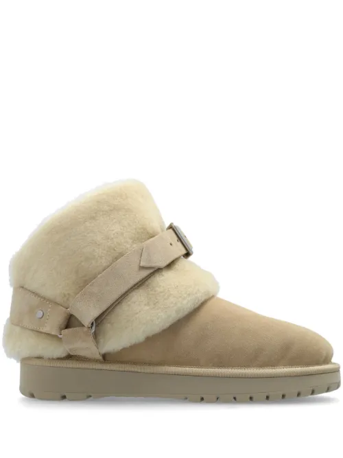 Bottines Chubby en peau lainée - Burberry - Modalova