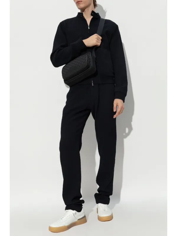 Emporio Armani ボンバージャケット | ブルー | FARFETCH JP