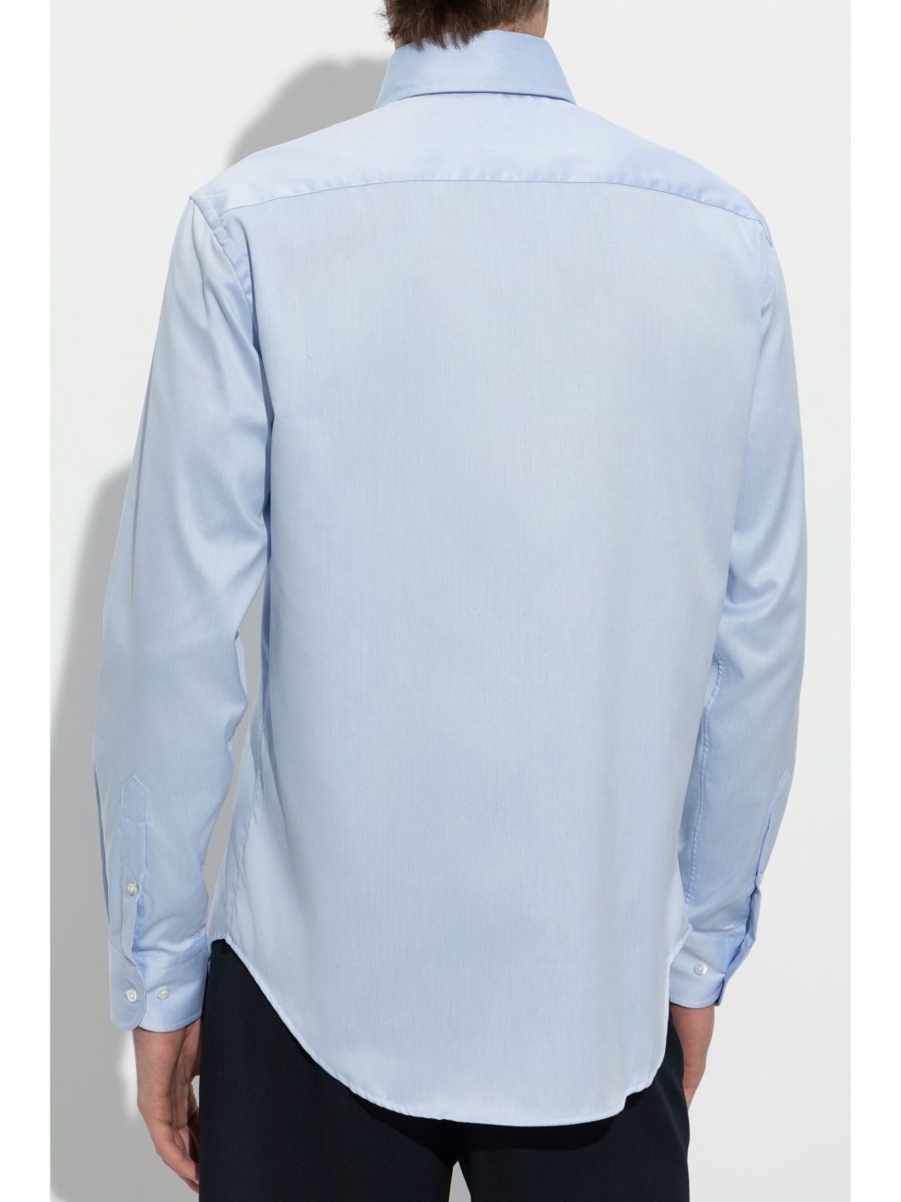 Emporio Armani long-sleeve cotton shirt Men