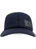 Emporio Armani logo-patch baseball cap - Blue