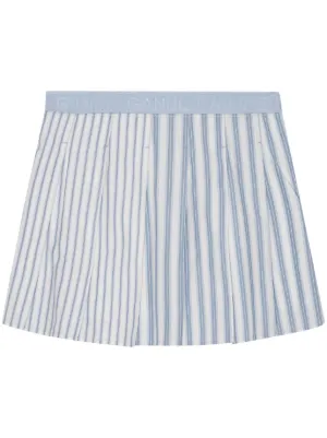 GANNI Pleated Skirts for Women - Shop on FARFETCH GANNI Pleated Skirts for Women - Shop on FARFETCH