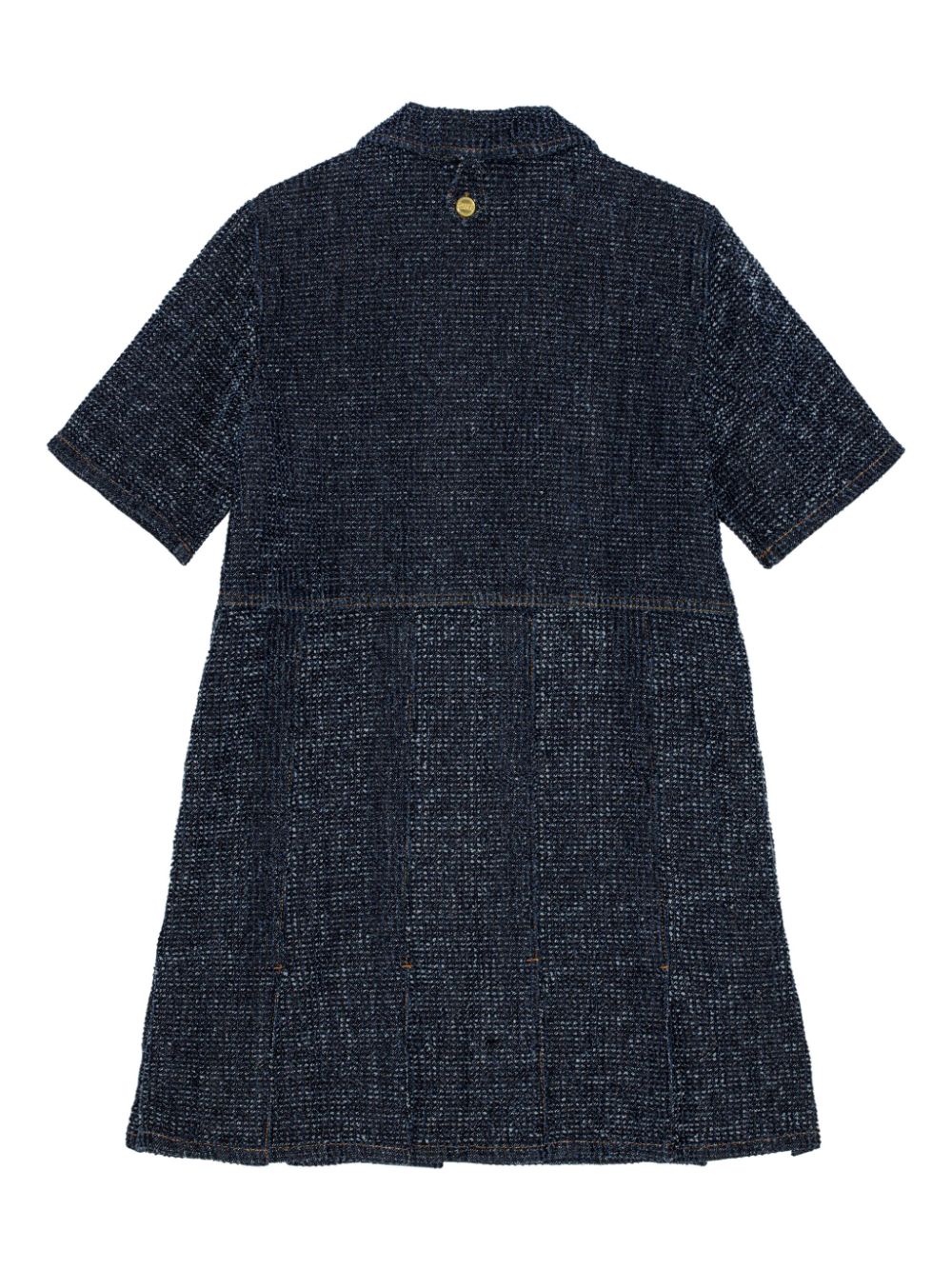 GANNI short-sleeve denim mini dress Women