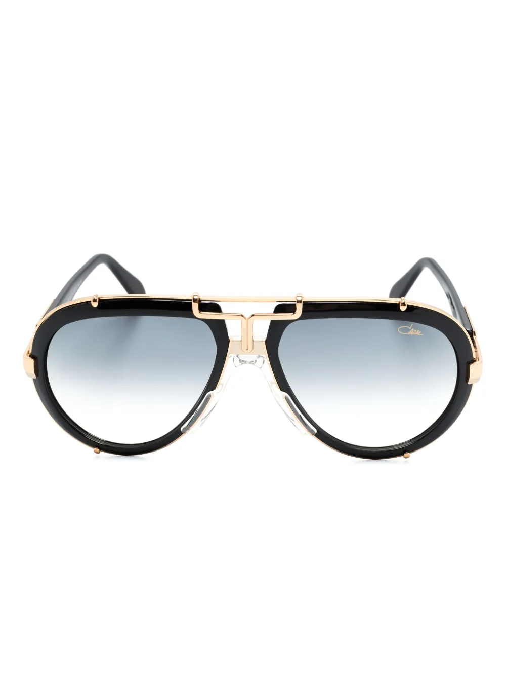 Cazal wraparound-frame sunglasses | Black | Image 1