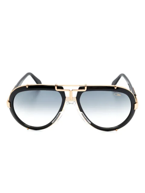Cazal wraparound-frame sunglasses