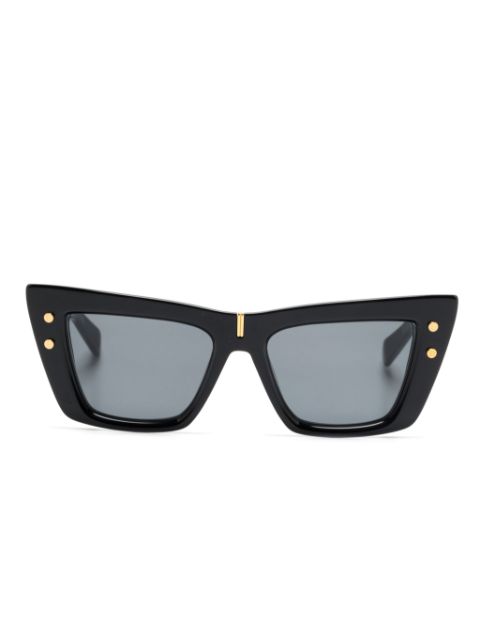 Balmain Eyewear B-eye cat-eye frame sunglasses Men