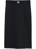 Filippa K belted midi skirt - Black