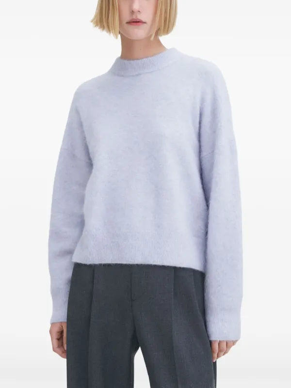 Long fluffy jumper best sale