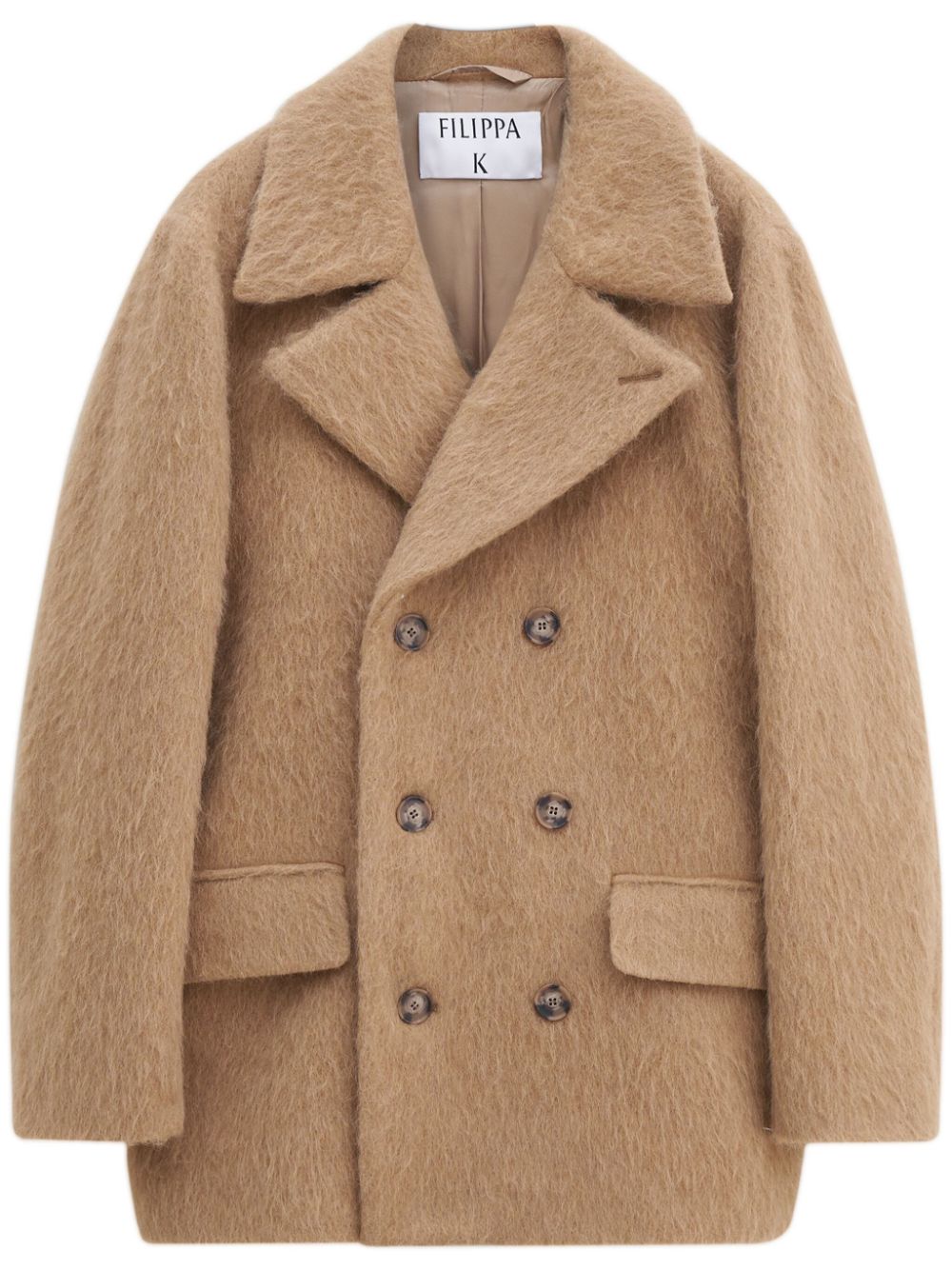 Filippa K Hairy coat - Brown