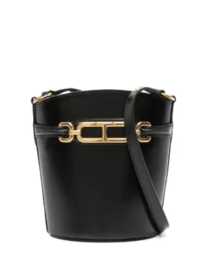 【セール】Tom Ford バケットバッグ TOM FORD Whitney バケットバッグ S | ブラウン | FARFETCH JP