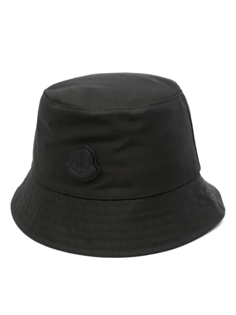 Moncler logo-patch bucket hat