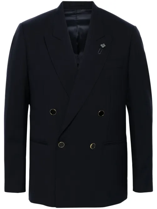 Blazer à boutonnière croisée - Lardini - Modalova