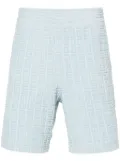 Givenchy jacquard-pattern bermuda shorts - Blue