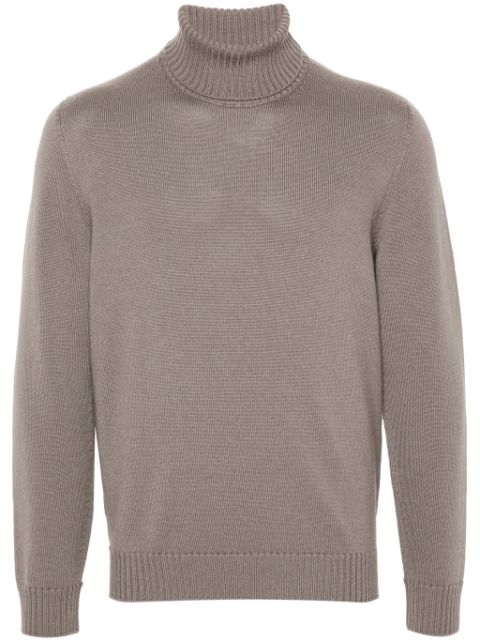 Drumohr roll-neck merino jumper