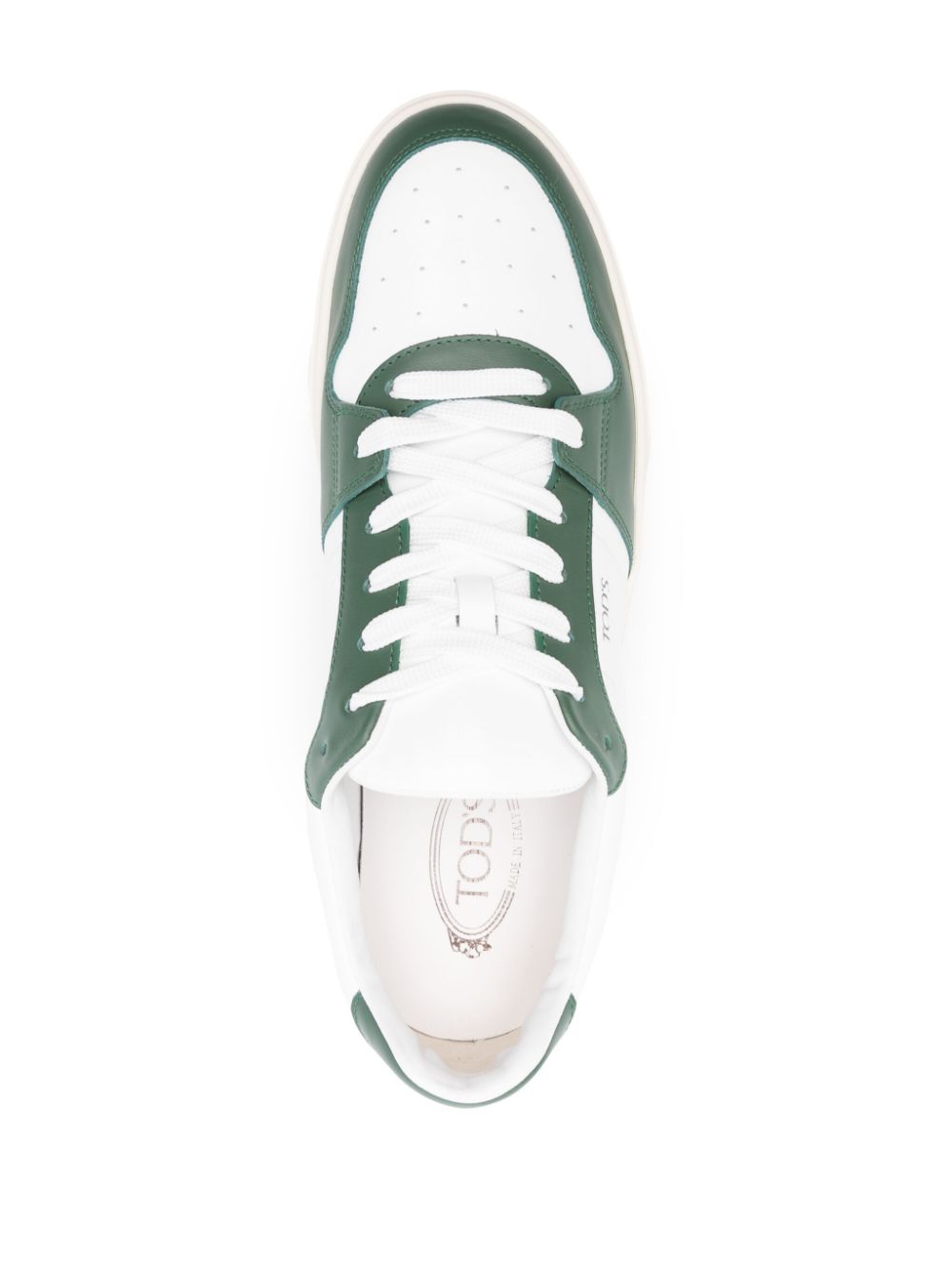 Tod's Low-top leren sneakers Wit