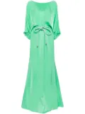 Silvia Tcherassi Lorella long dress - Green