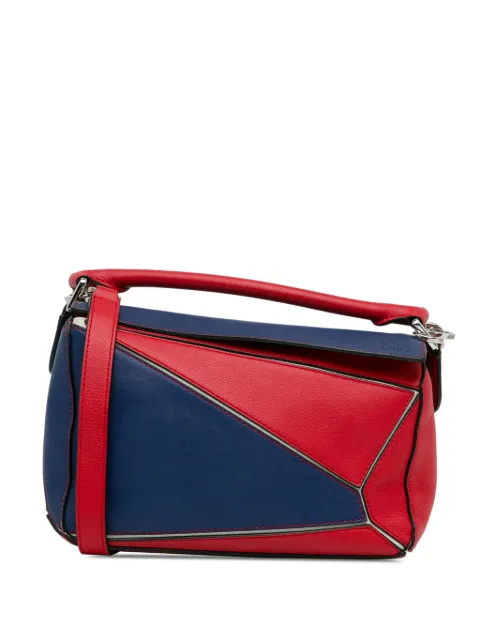 Loewe Pre-Owned 2018 Small Bicolor Puzzle satchel