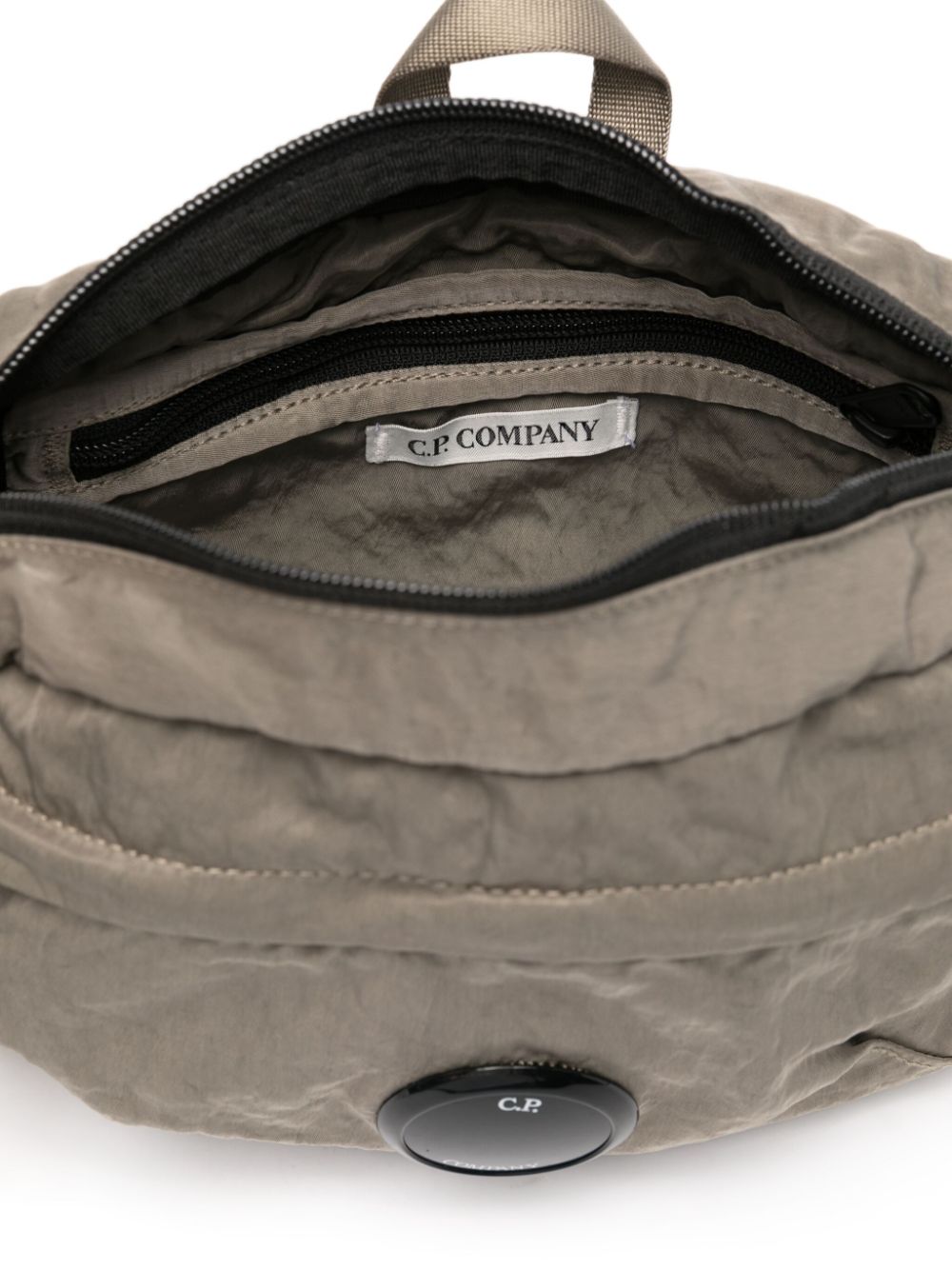 Shop C.p. Company Lens-detail Belt Bag In Green