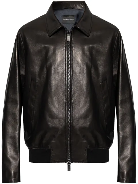 Emporio Armani leather jacket