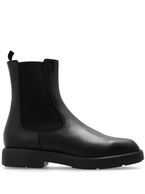 Bottines en cuir - Emporio Armani - Modalova
