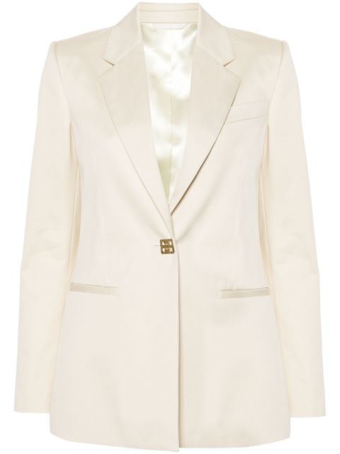 Givenchy notched-lapels single-breasted blazer Women