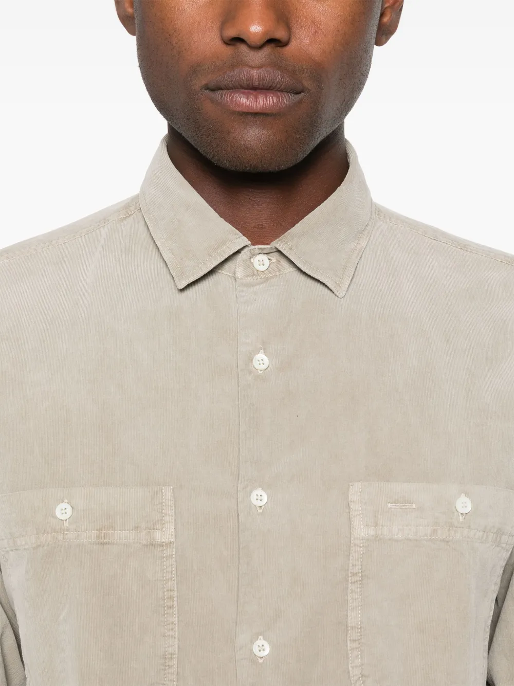 ASPESI Model C cargo blouse Beige