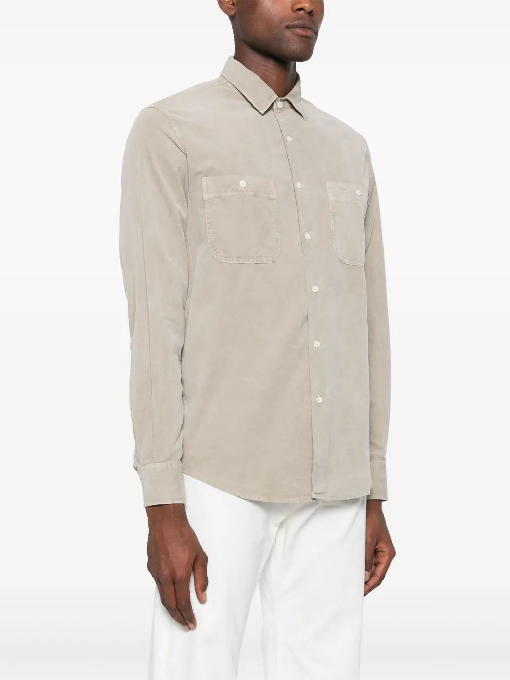 ASPESI Model C cargo blouse Beige