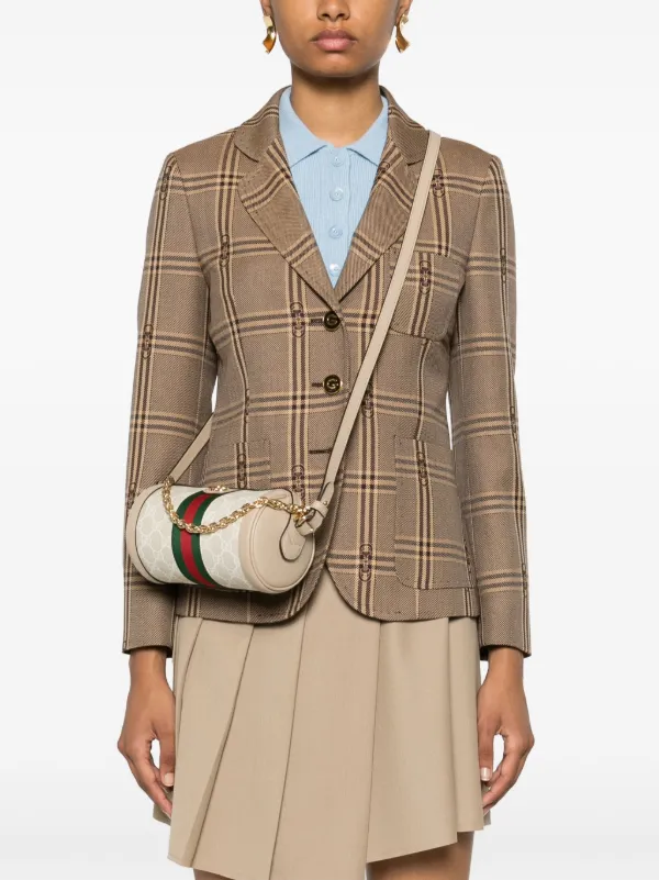 Gucci オフィディア ショルダーバッグ ミニ | ニュートラル | FARFETCH JP