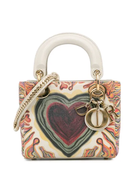 Christian Dior Pre-Owned 2018 Limited Edition Mini Lady DiorAmour Lady Dior satchel