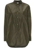 ASPESI taffeta shirt - Green