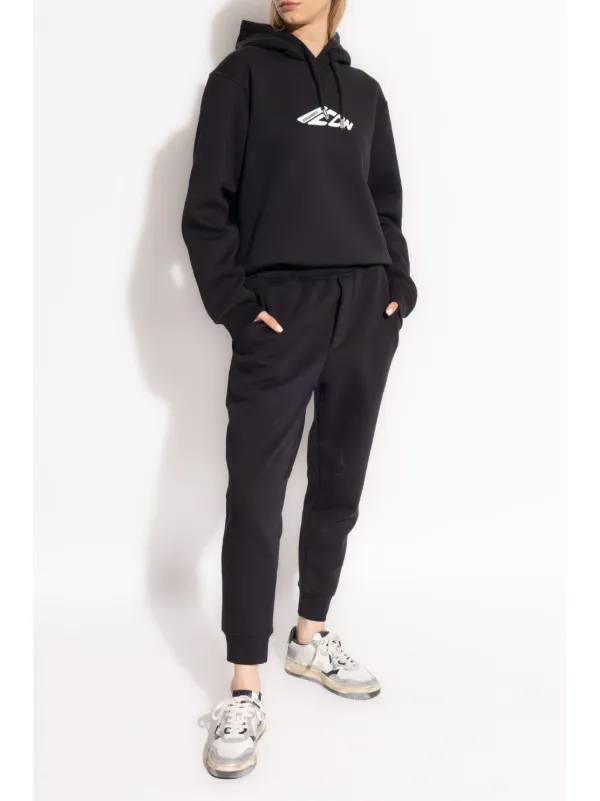 DSQUARED2 ブラック ICONロゴ パーカー DSQUARED2 Icon パーカー | ブラック | FARFETCH JP