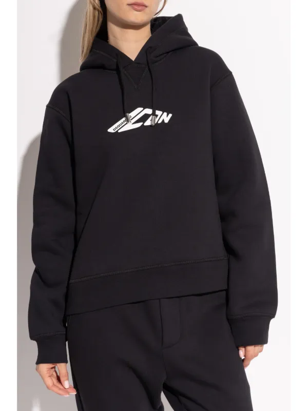 DSQUARED2 Icon パーカー | ブラック | FARFETCH JP