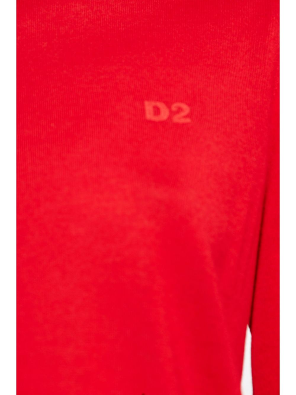 DSQUARED2 embroidered-logo wool jumper Women