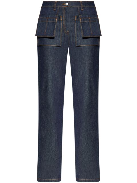 Helmut Lang straight-leg cotton jeans