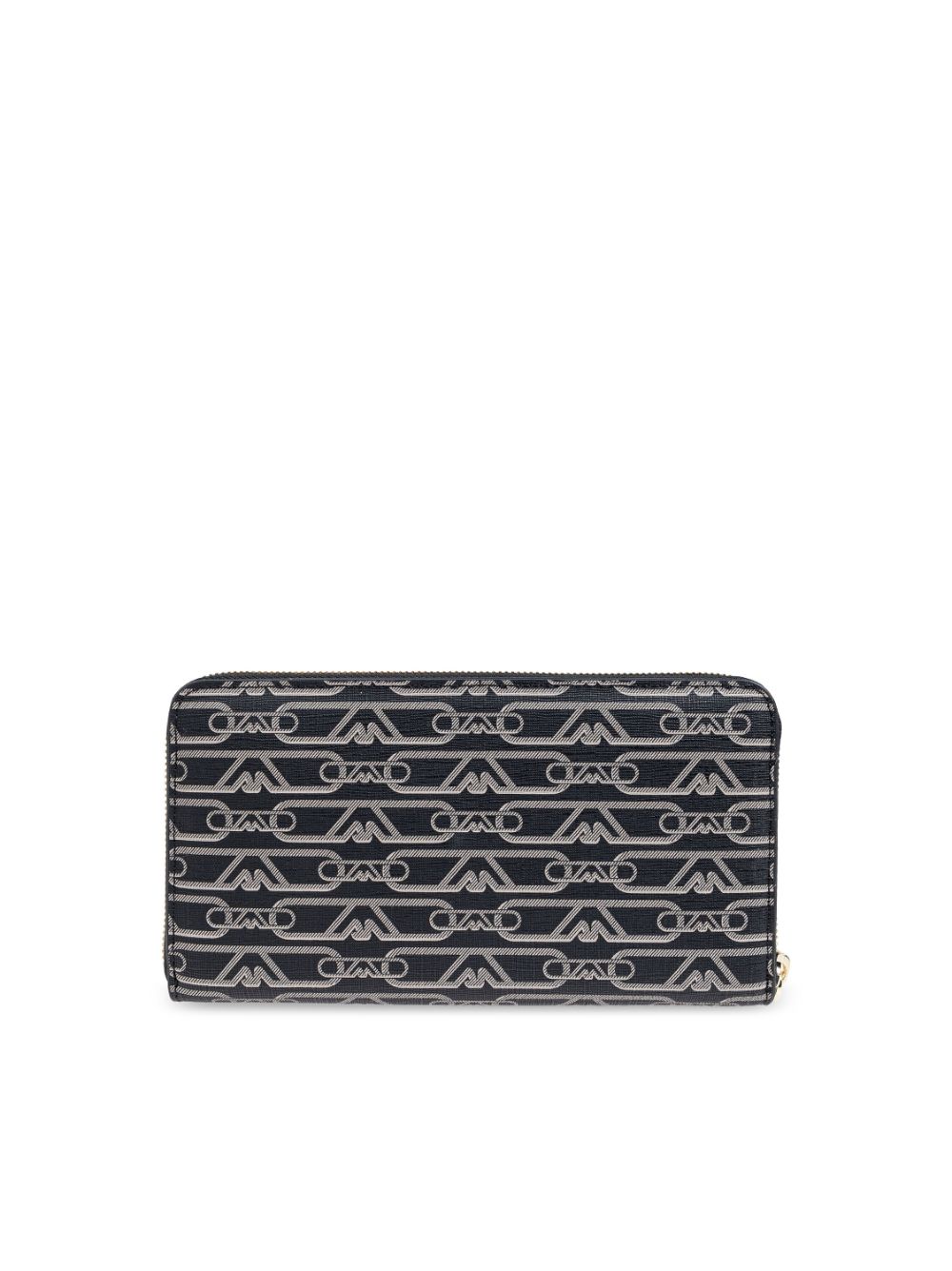 Emporio Armani jacquard-print zipped wallet Women