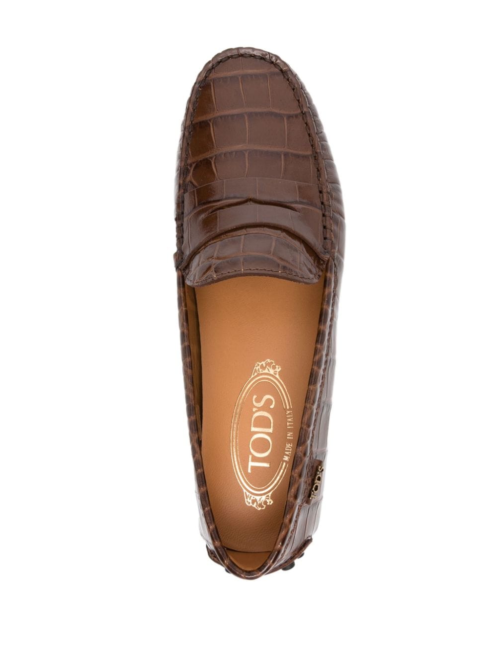 Tod's Gommino leather loafers Brown