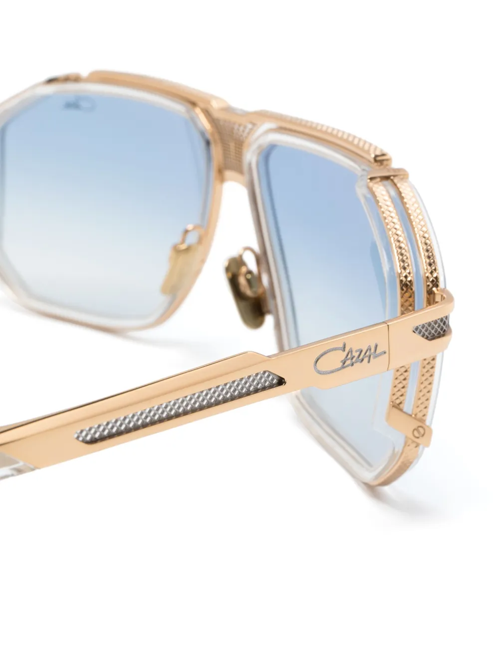 Cazal 6833 zonnebril met piloten montuur Goud