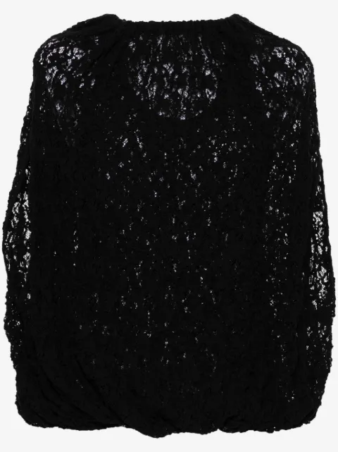 Jil Sander lace-embroidered blouse