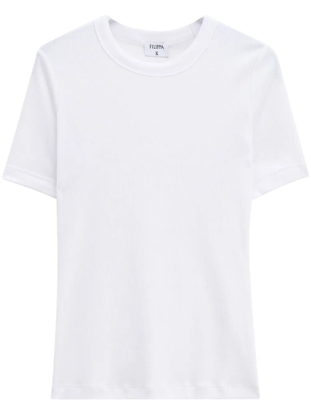Filippa K T-shirt Soft Rib - Bianco