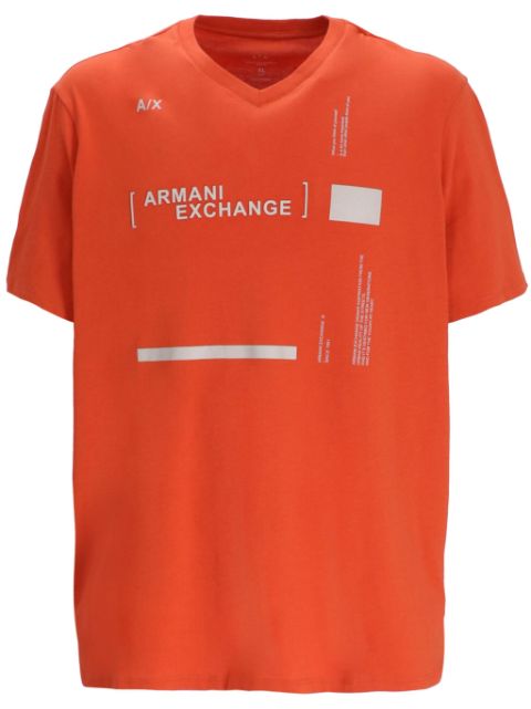 Armani Exchange logo-print t-shirt Men