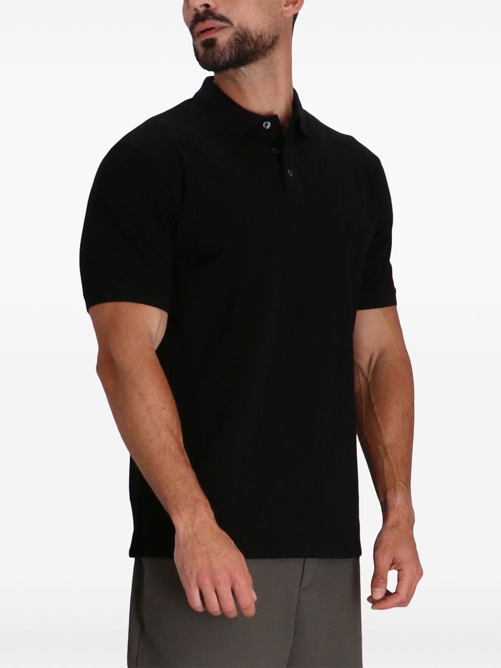 Emporio Armani short-sleeve cotton polo shirt Men