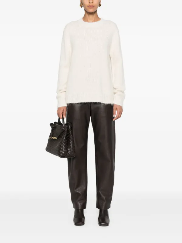 Jil Sander クルーネック セーター | ホワイト | FARFETCH JP