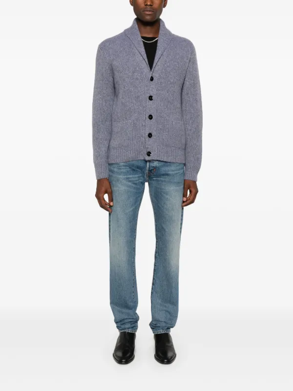 【関税＆送料込み】Tom Ford Cardigan SILK MERINO SHAWL COLLAR CARDIGAN | Tom Ford Fashion